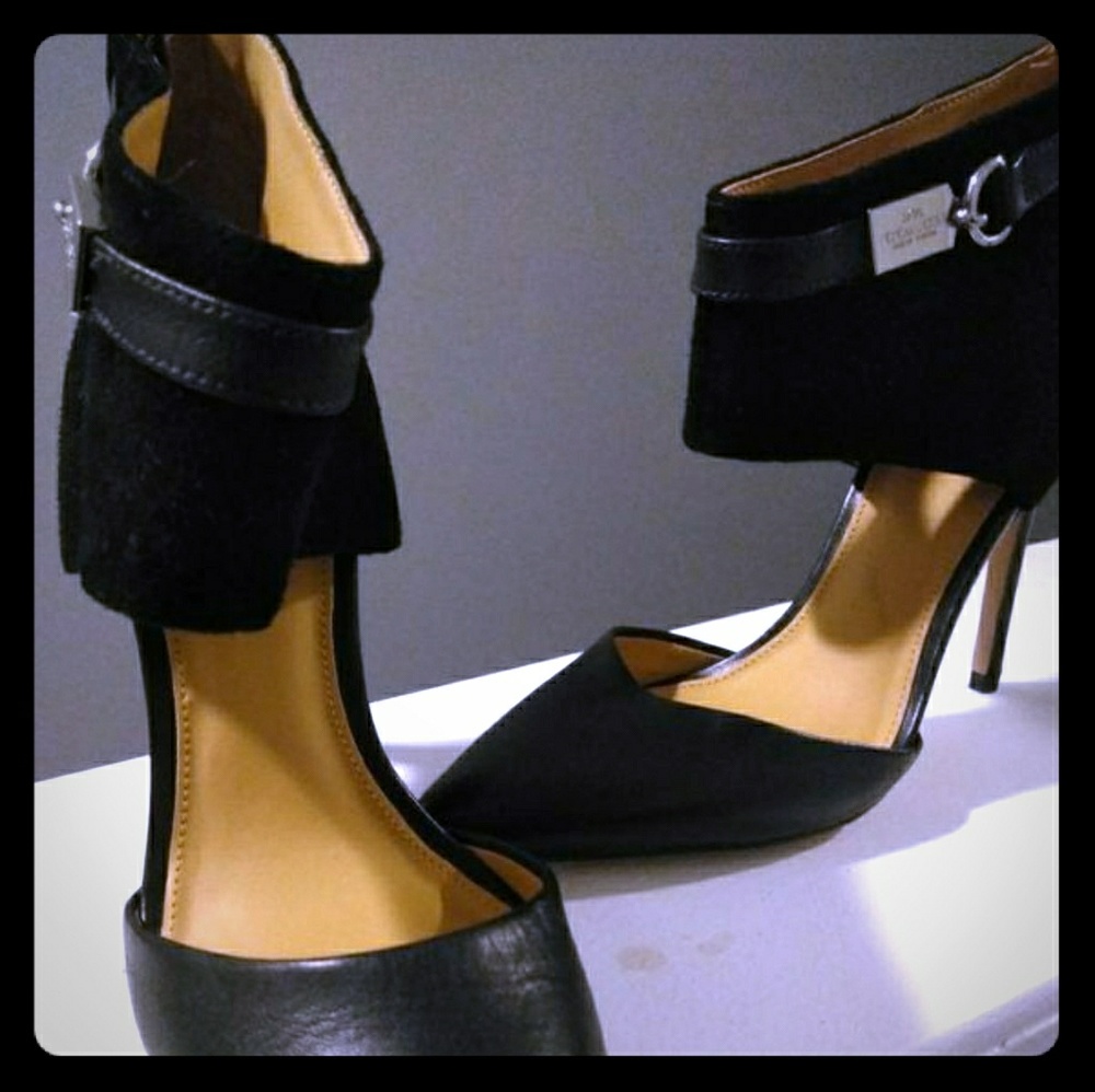 Women's Coach High-Heeled Booties